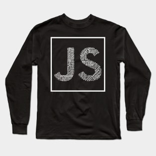 JS logo Wordcloud Tee Long Sleeve T-Shirt